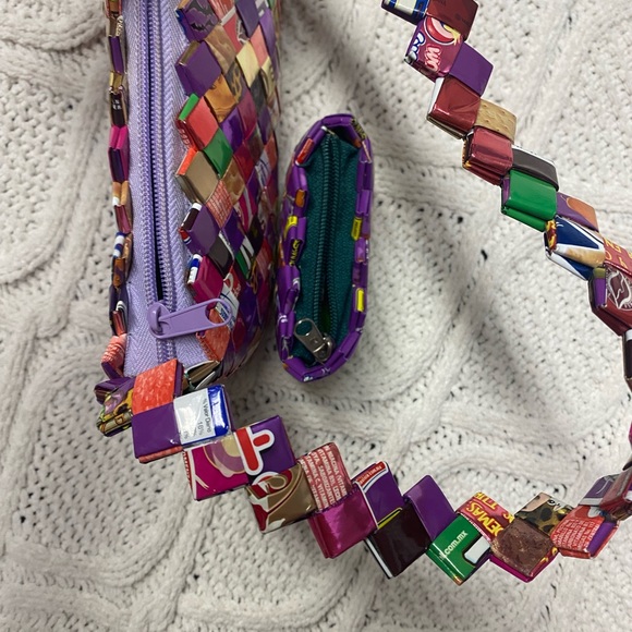 Handmade wrapper purse & wallet - Picture 3 of 6